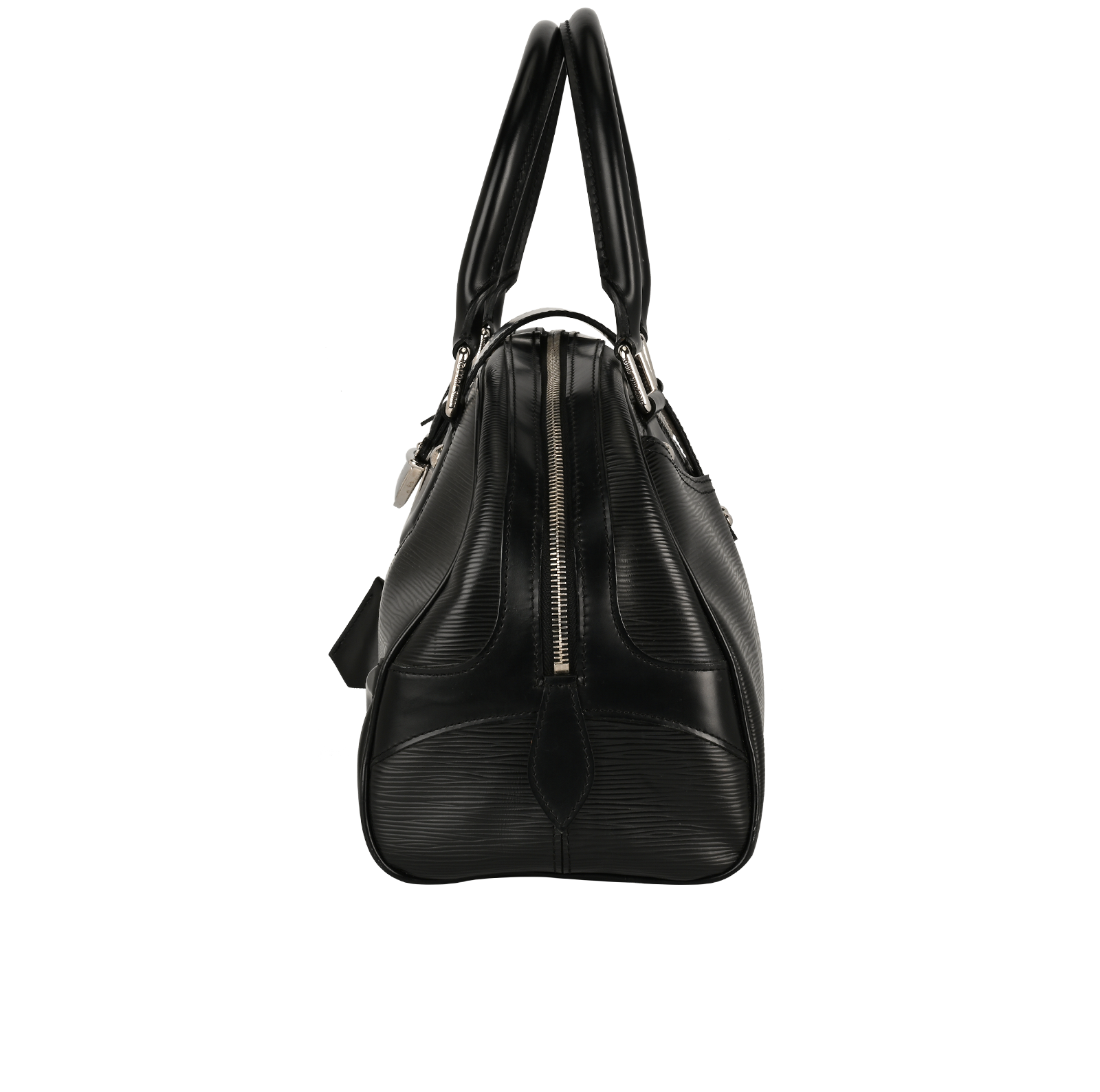 Bowling Montaigne GM, &pound;520, Handbags, Black, Leather, Bottom view